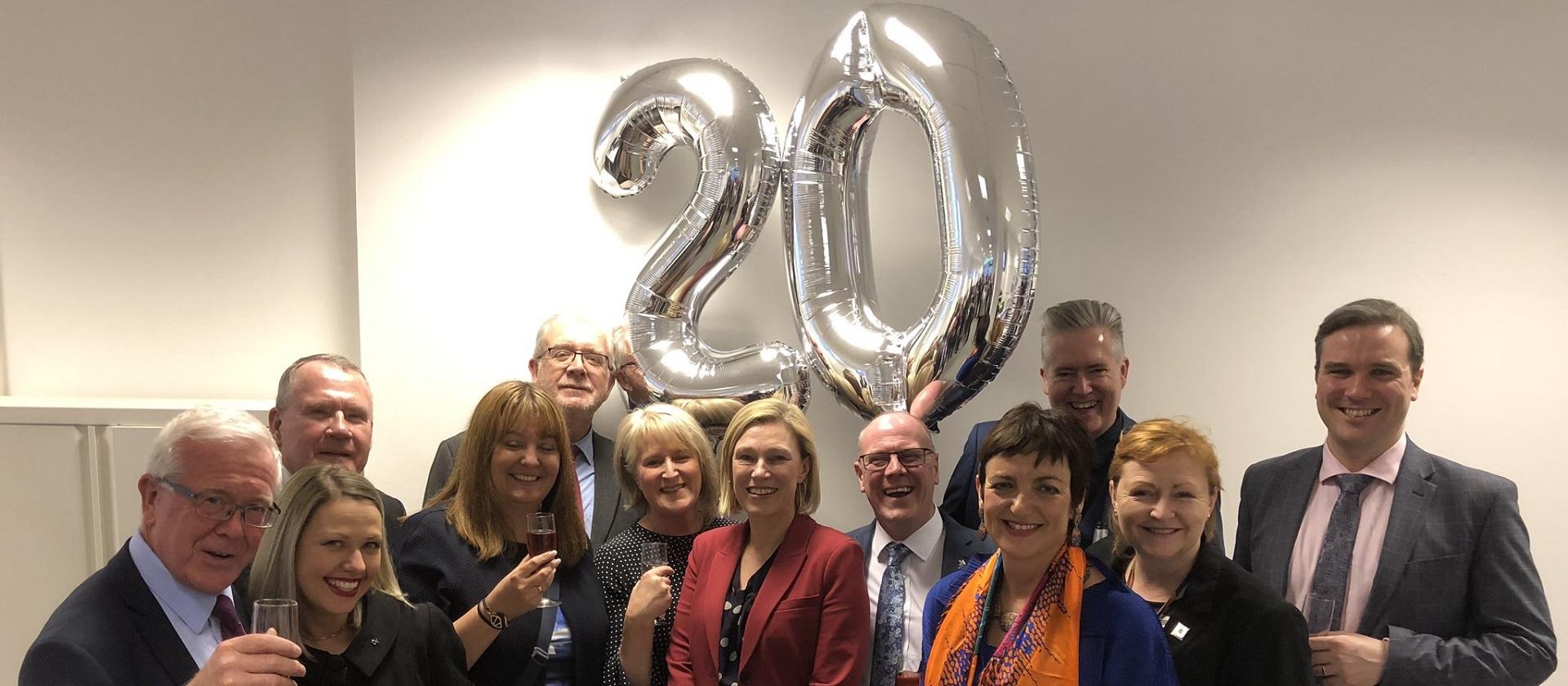 Celebrating 20 years since Scottish Parliament reconvened